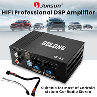 Junsun 4x80W DSP Car Power Amplifier Audio Processor Plug-and-Play Upgrade Deep Bass & Subwoofer Output Improve Sound Quality
