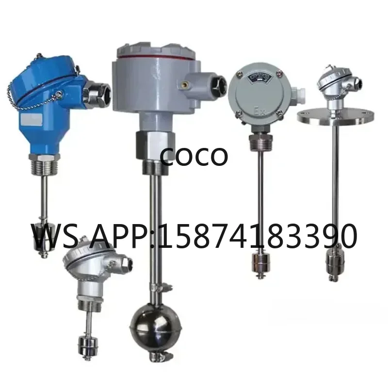 SUS304 316 Stainless Steel Magnetic Float Level Switch Water Tank Liquid Sensor