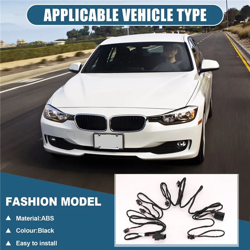 

BB-For BMW 3 Series 2015 320I/X3 2018/X1 2012 Front Bumper PDC Wiring Harness Loom 61126991952 6991952