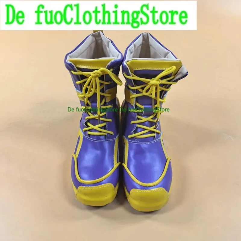 أحذية Defuo Zoe التأثيرية أحذية Convention أنيمي لعبة الرسوم المتحركة أحذية وأحذية لعب الأدوار لحفلات الهالوين
