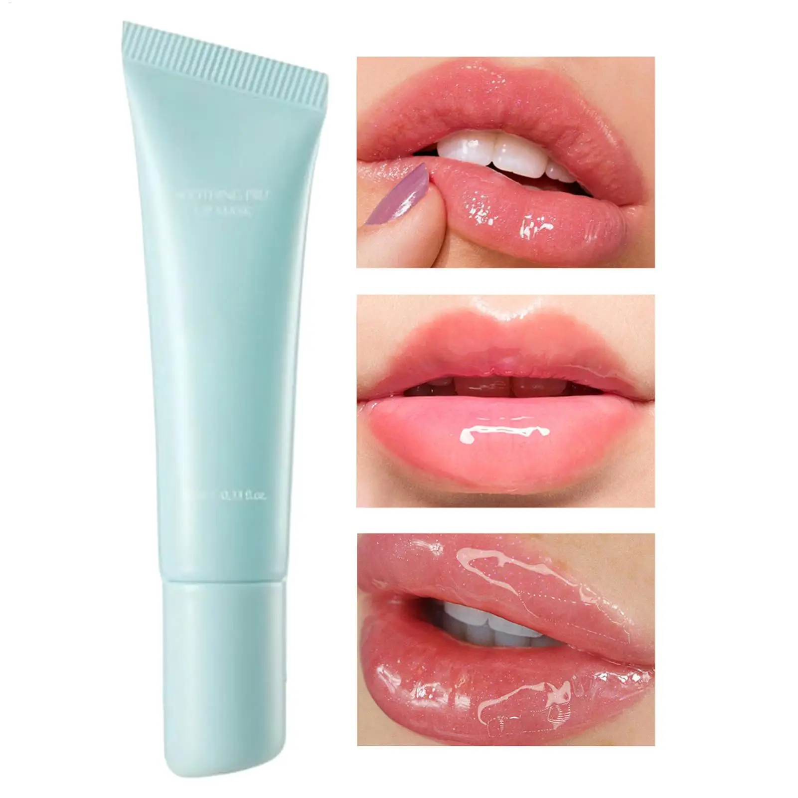 Soothing Peel-off Lip Mask Moisturizing Smoothing Lip Balm Exfoliating Fade Lip Line Dead Skin Brighten Repair Lip Care 10ml