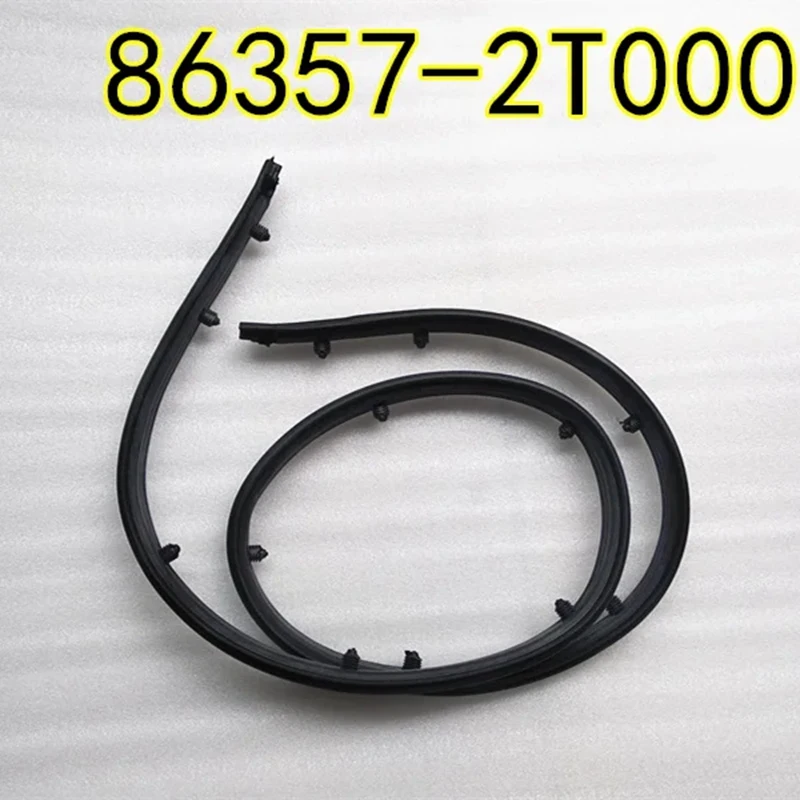 Front Bumper Strip Hood Rubber Sealing Strip 2011-2015 For Kia Optima 86357-2T000 863572T000 Replacement