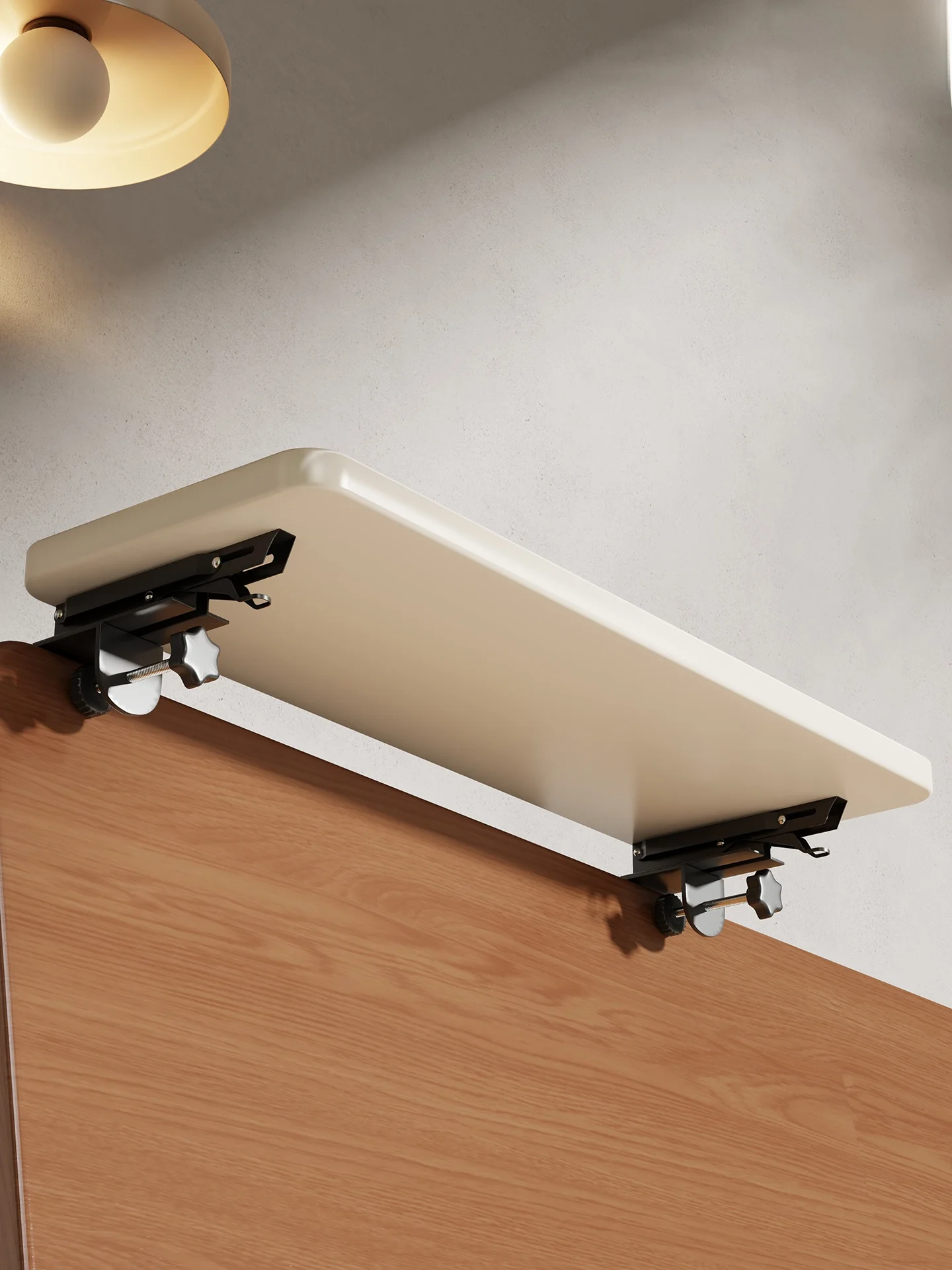 no-drill-wall-mounted-projector-stand-router-and-set-top-box-storage-rack-density-board-display-shelf-for-bedroom-headboard