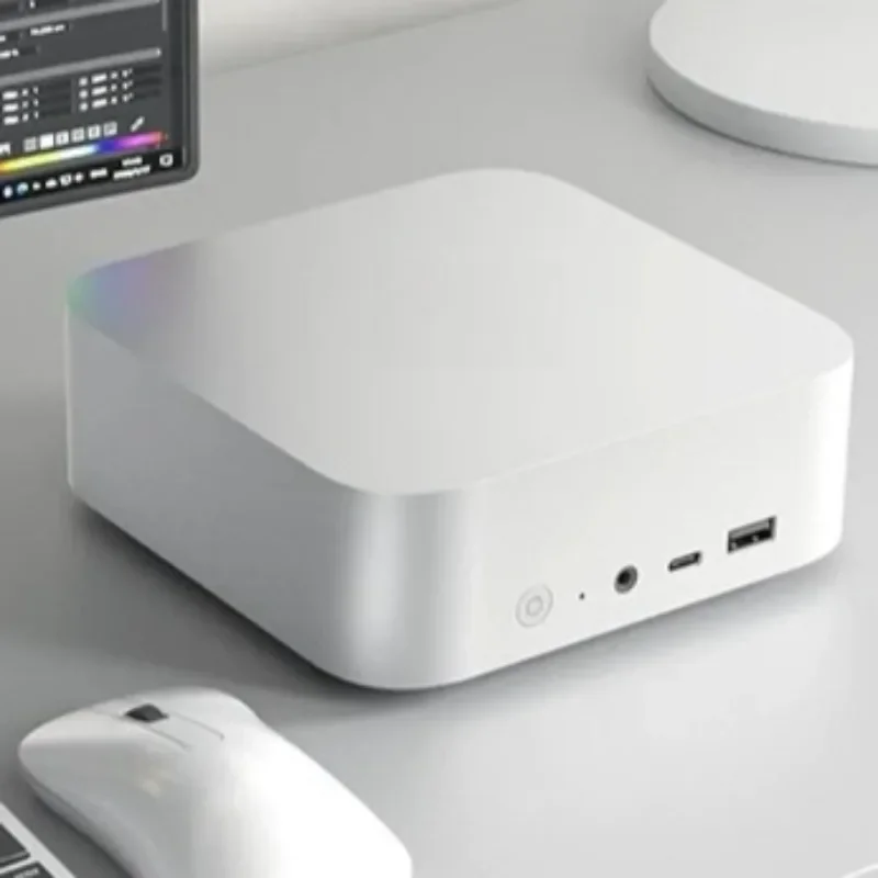 SER8 8845HS High-Performance 8-Core, 16-Thread AI PC: Ultra-Quiet Mini Desktop for Gaming, Office Work, and Design