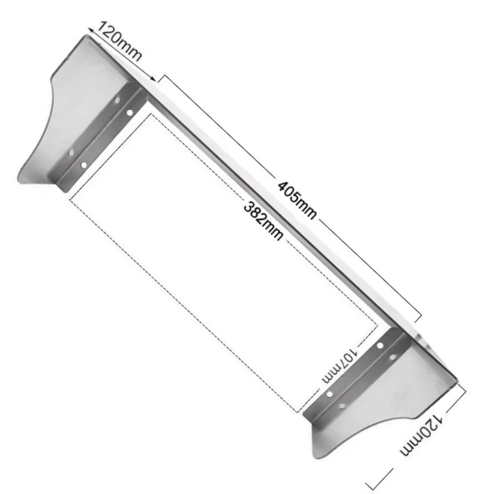 304 SS Rain Cover for Compatible with 86 Socket for Outdoor Use in For access Control Systems and Electrical Installations