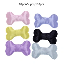 Hair Clip Dog Bone Appliques Sewing Headband Accessories Crafting Supply