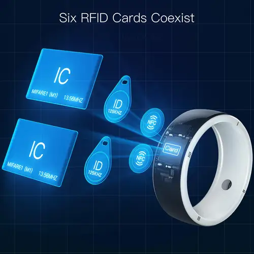 JAKCOM R5 스마트 반지, 몬스터 헌터 고어 마갈라 rfid 9mm 125hz 개 태그 NFC 소켓 IC 키트 사용 가능 나노 메모리 카드 