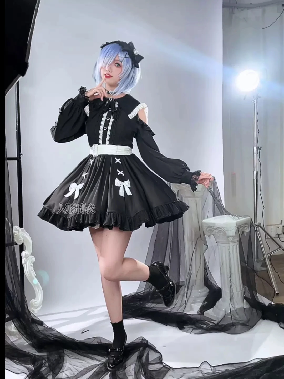 Rem Cosplay Costume RE: ZERO - Starting Life in Another World Girl Lovely Dress Comic-con Party Role Play Clothing Outfit 2024