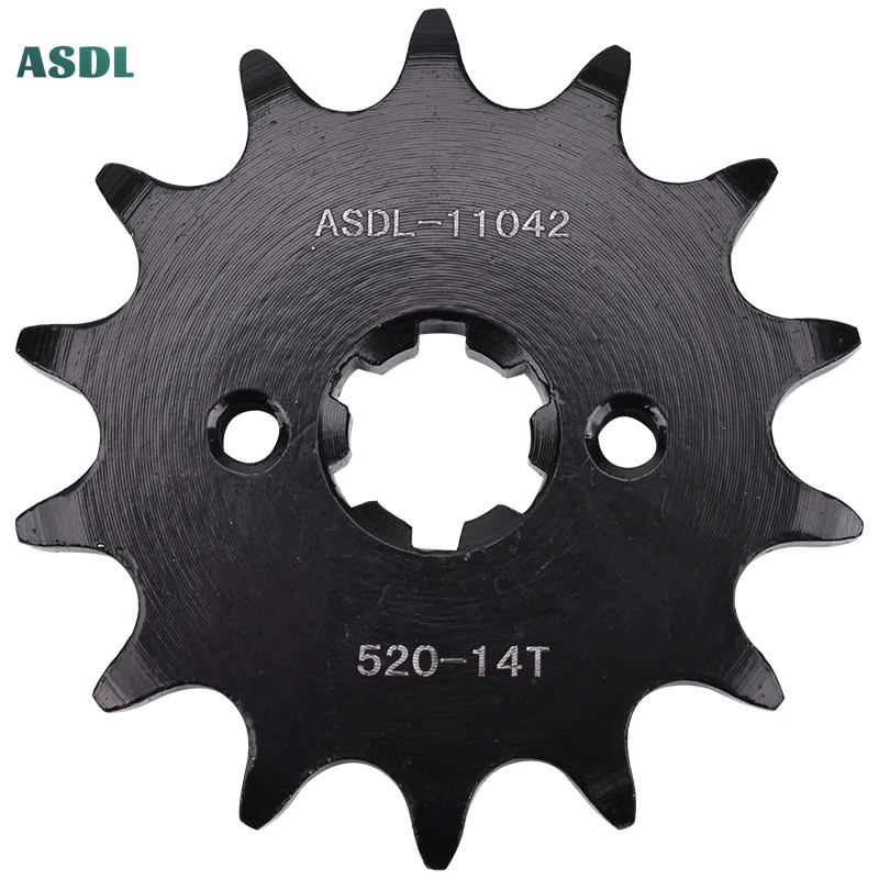 

520 14T Motorcycle Front Sprocket For Hyosung GT250 R Sport Comet i Naked EFI GV250 Aquila 04-09 FI Classic 10-15 GV250 EFI