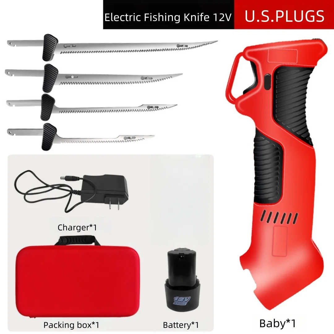 Rechargeable Kitchen Lithium Cutting Knife Cut Bread Bones Outdoor Electric Kitchen Knife Electric Slicing Knife