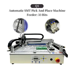 LY Q1 High Speed 25 Bits With Full Vision Desktop Automatic SMT Pick And Place Machine Chip Mounter LED SMD Dual Heads For PCB