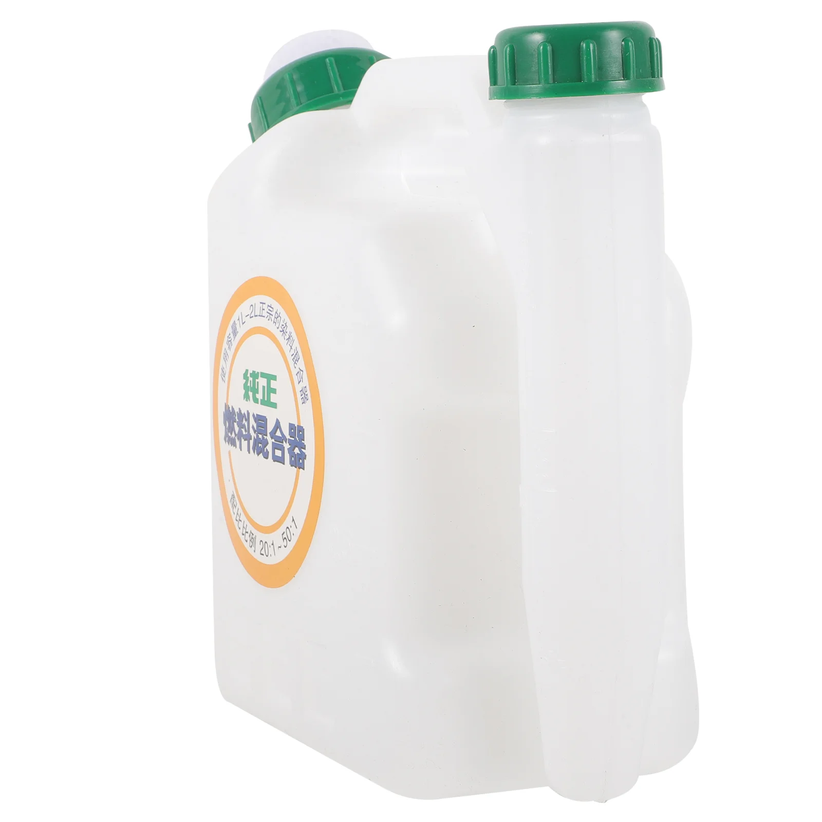 Fuel Mix Cups Portable Two-Stroke Engine Oil Mixing Bottle Tank Gas Nozzle Petroleum Container Plastic