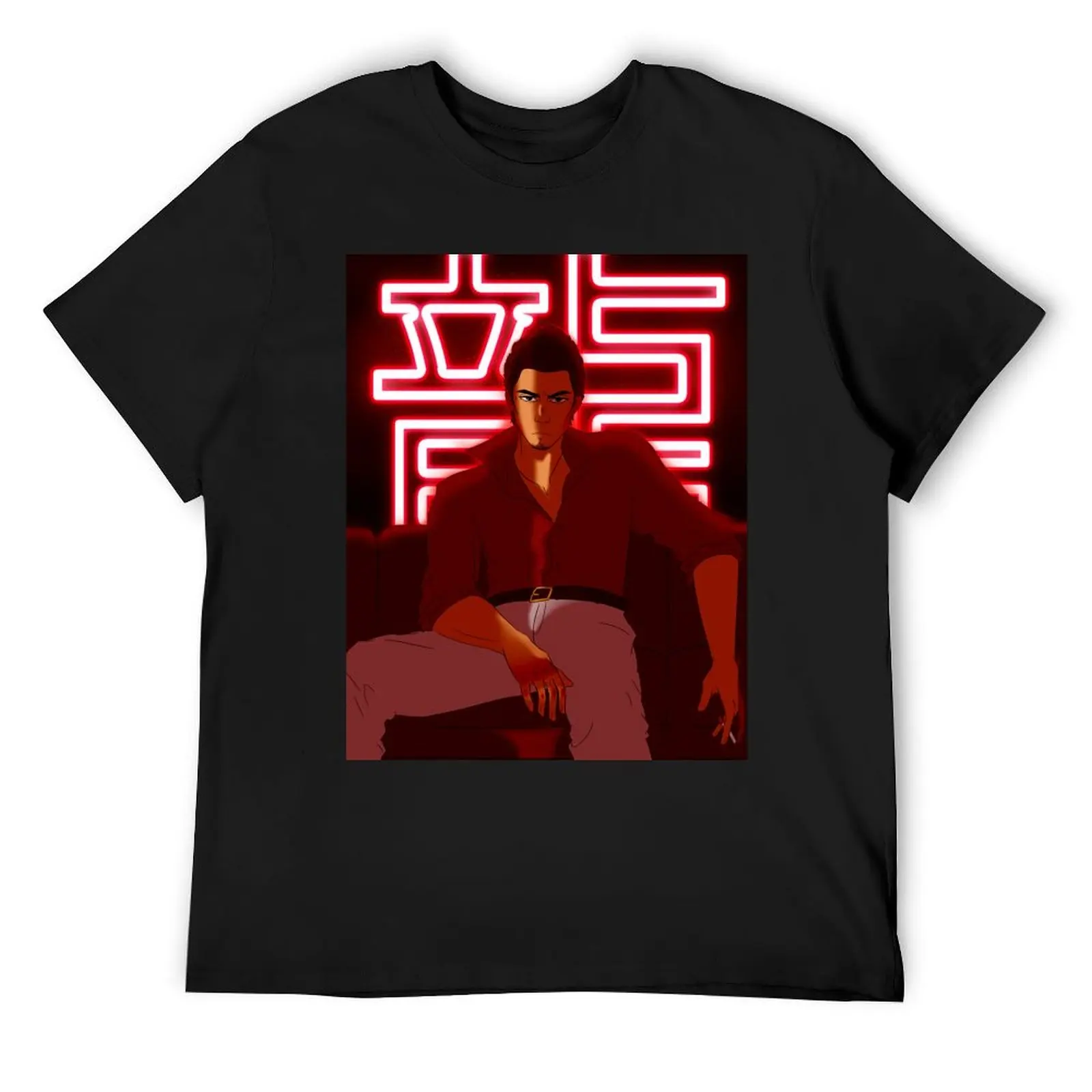 The Dragon of Dojima T-Shirt anime clothes rapper graphic tees anime t shirts outfits for men