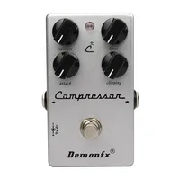 Compresor Demonfx/Overdrive/Booster Pedal de efectos de guitarra de alta calidad con True Bypass