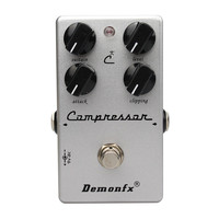 Demonfx Compressor /Overdrive /Booster High quality Guitar Effect Pedal  With True Bypass