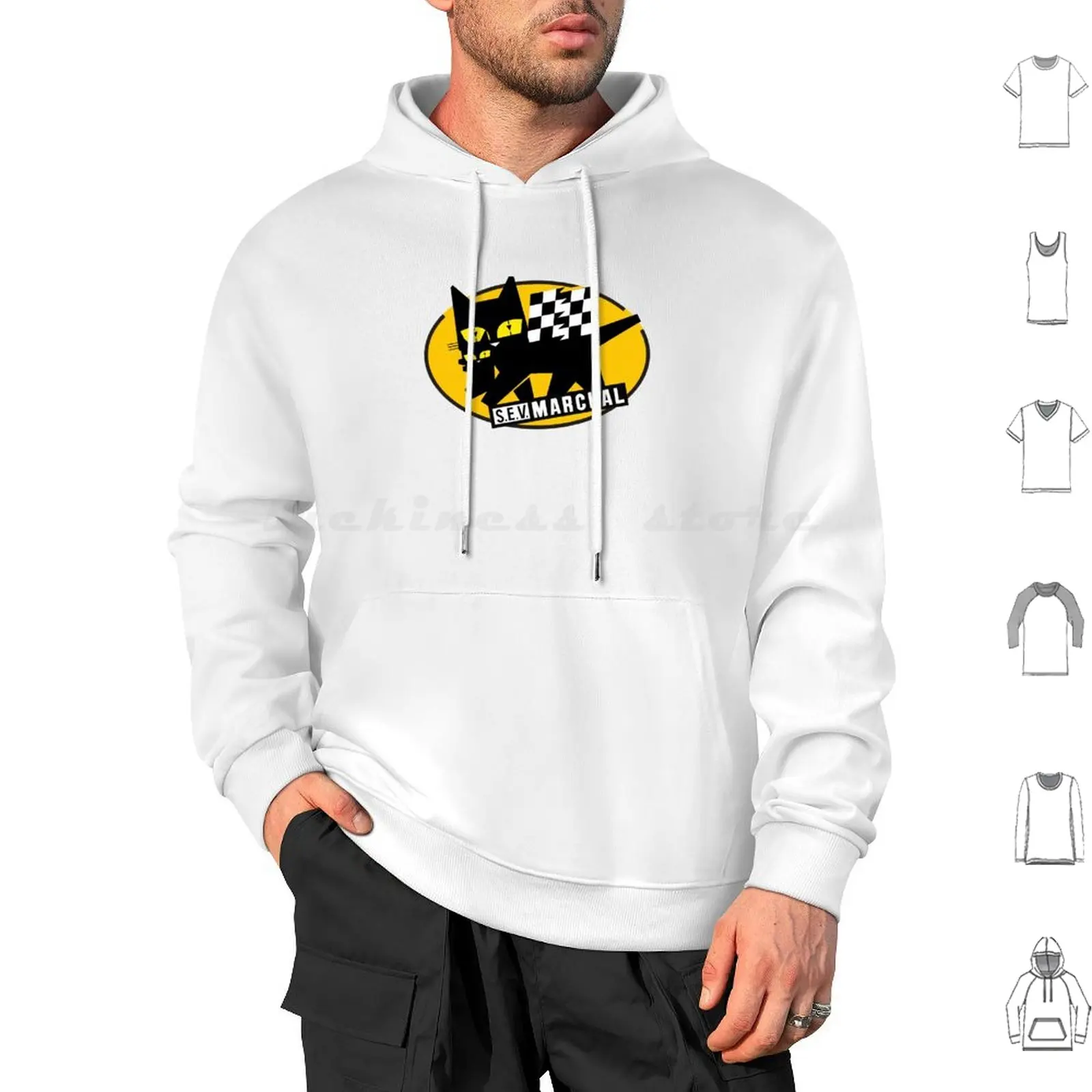 Yamato Sev Parody Hoodies Long Sleeve Jdm Kyusha Kaido Shakotan Japan Logo Sev Racing Retro Cat Neko Funny Parody Flag