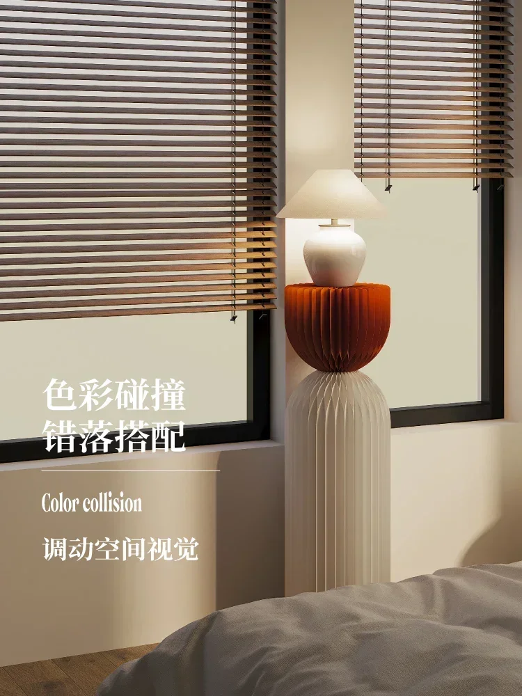 Cylindrical Product Display Stand Decorative Booth Art Creative Table Setting