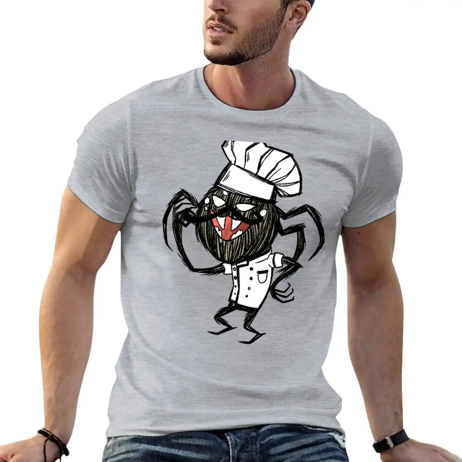 

Chef Webber - Don_t Starve T-Shirt boys animal print shirt kawaii clothes plain animal prinfor boys mens t shirt graphic