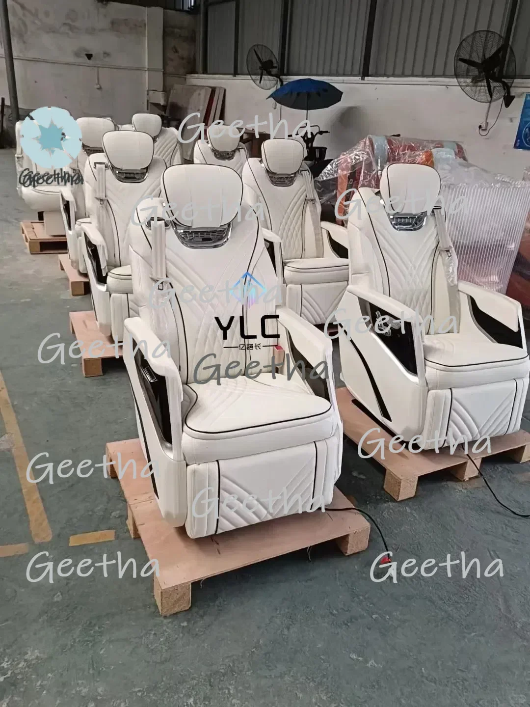 

Modify Luxury VIP Interior Accessories Massage Seat Back with Heating for Benz