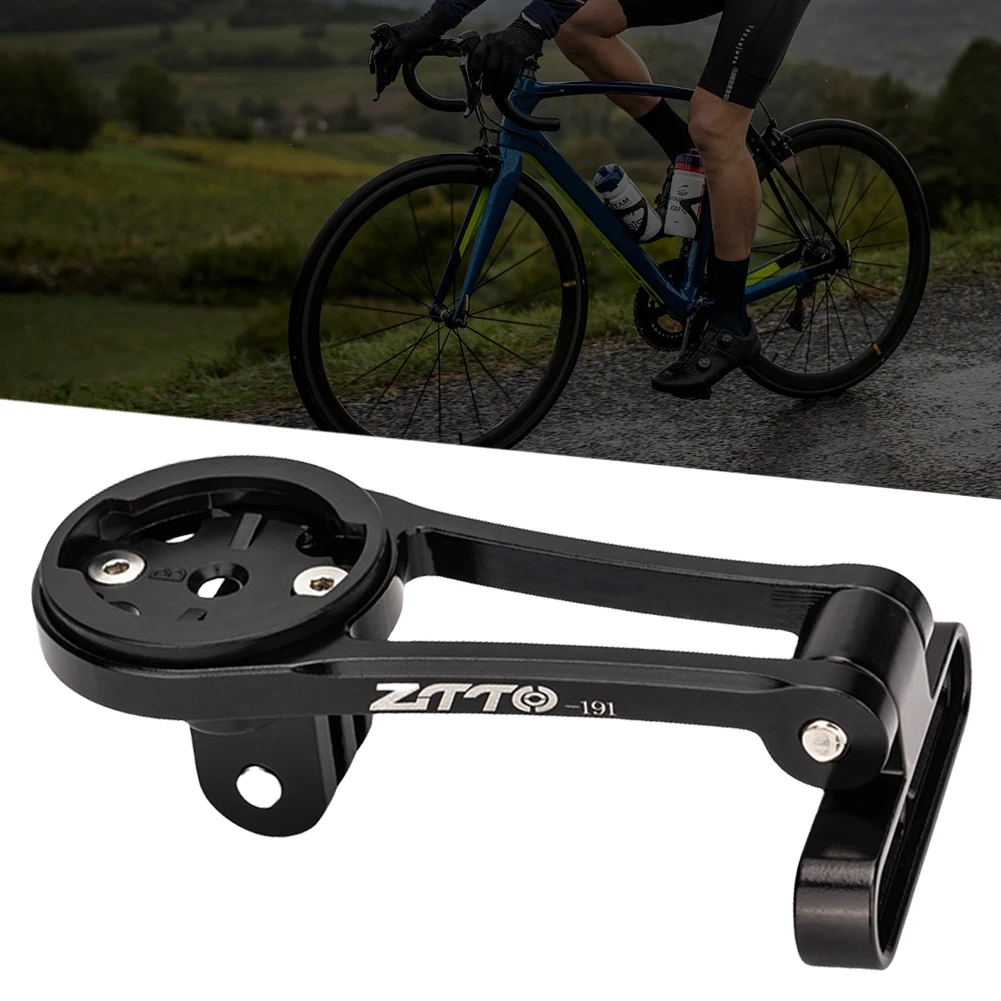 Adjustable Bicycle Computer Holder Waterproof Bicycle Stem Computer Mount Mountian Bike Stopwatch Stand for Garmin/Wahoo/Bryton