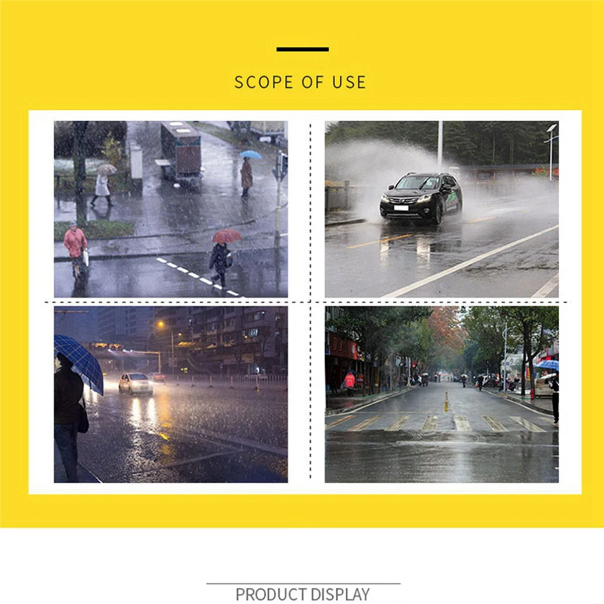 HHTL 100 paia di copriscarpe antipioggia usa e getta in plastica spessa impermeabile, antiscivolo, per donna e uomo