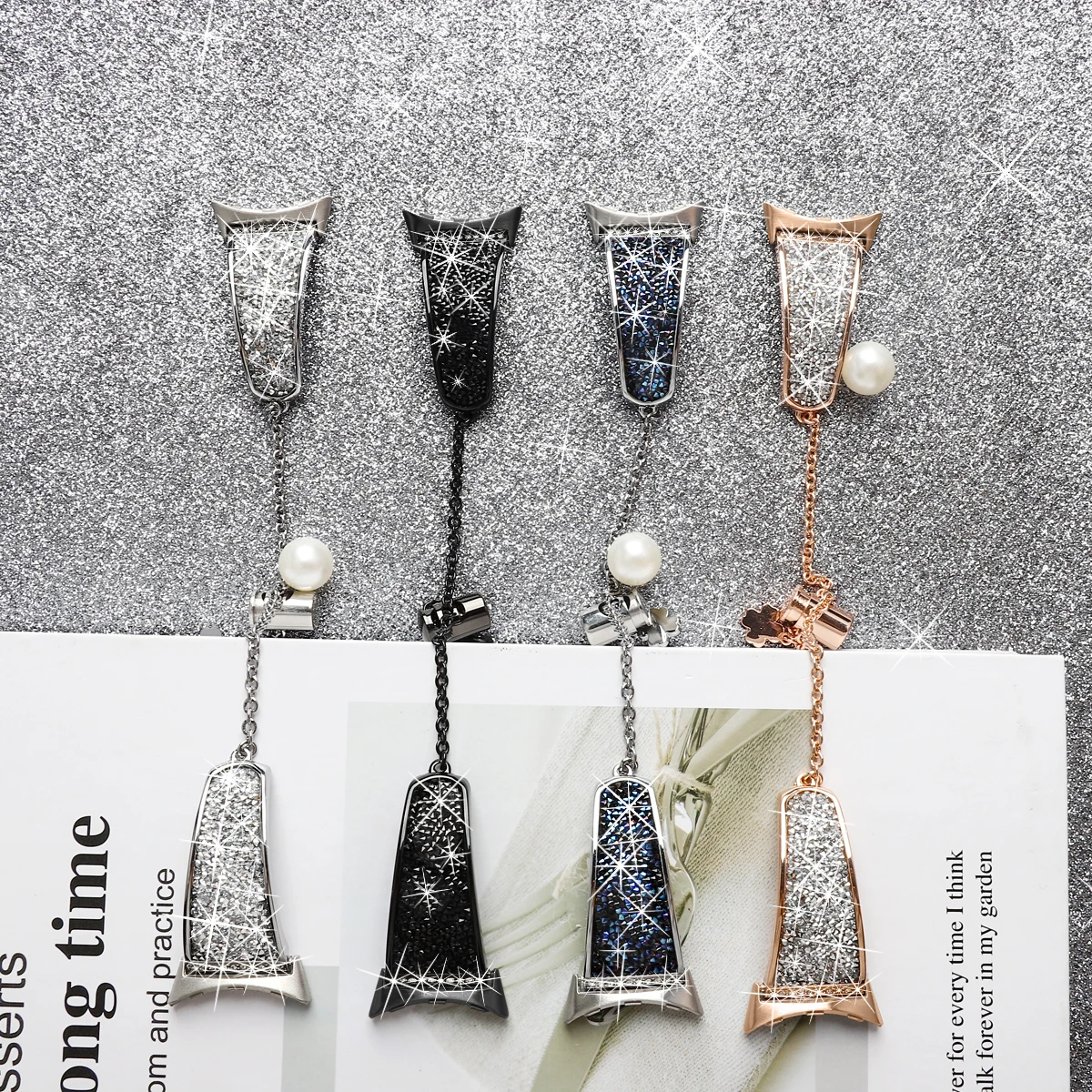 Metal Diamond Strap For Google Pixel Watch Sport Watch Women Adjustable Replacement Bracelet Wristband Google Pixel watch belt