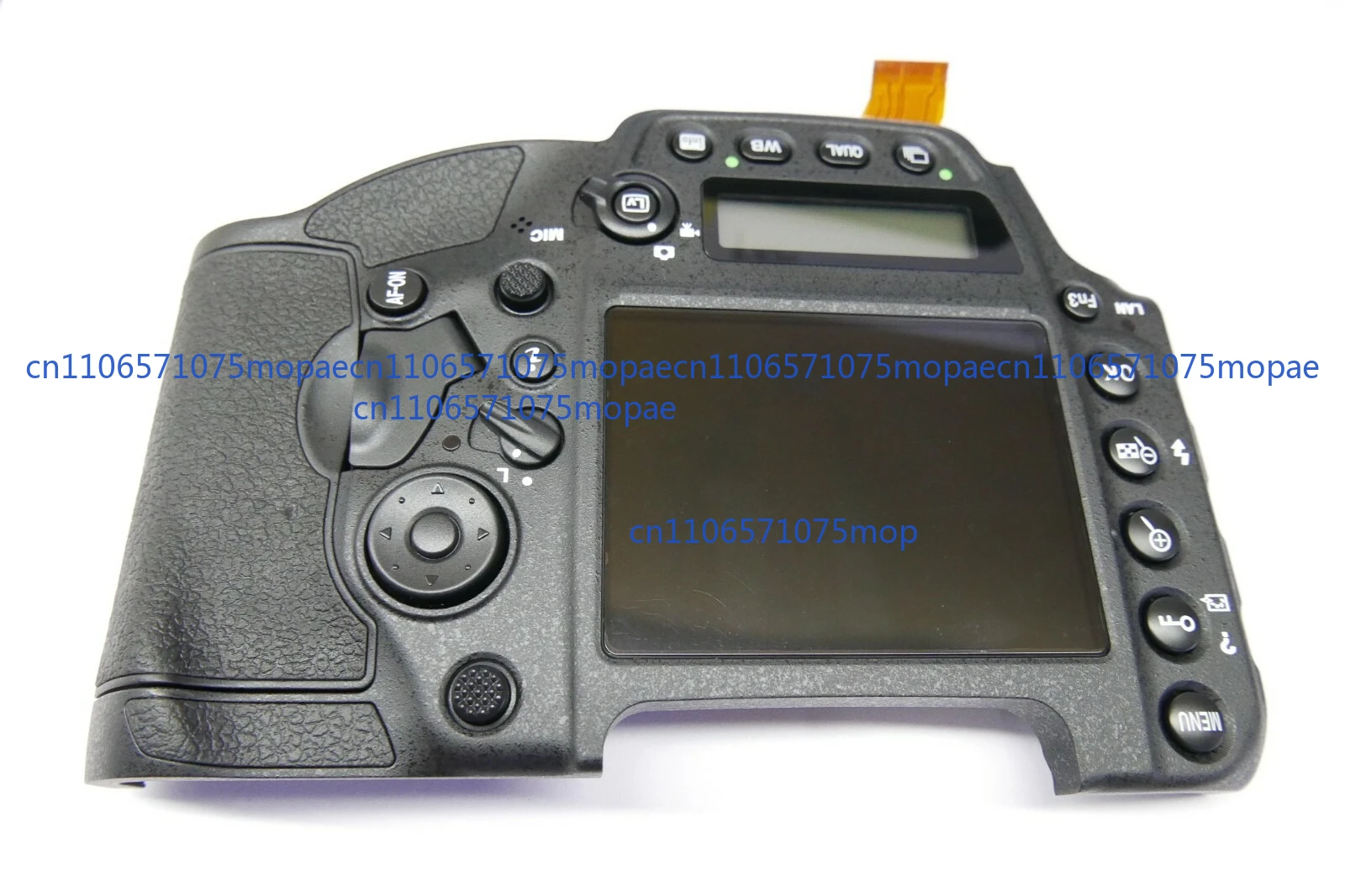 For Nikon D5 SLR (XQD Edition) Complete Rear Cover Assy Screen Button Rubber