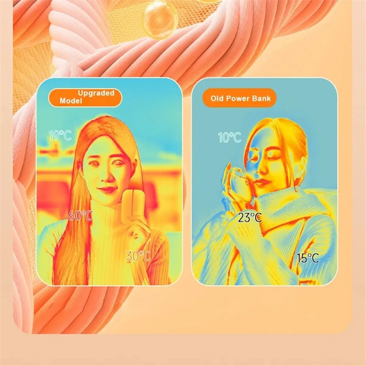 *X07A 2-в-1 магнитные перезаряжаемые электрические грелки для рук, долговечный безопасный портативный многоразовый карманный обогреватель, подарки на зиму C