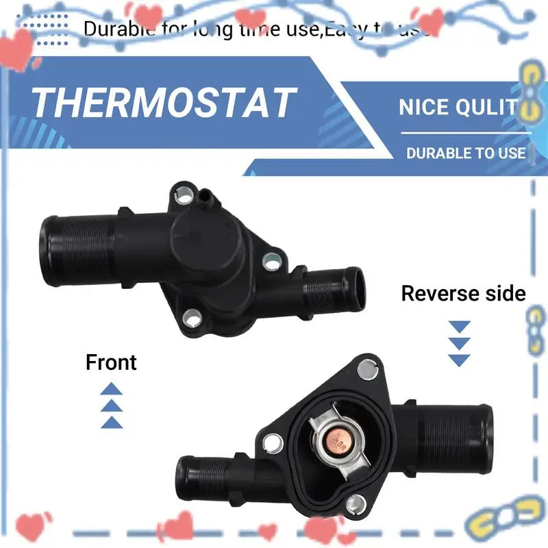 

For Renault Clio Kangoo Twingo For Dacia Logan Sandero For Nissan Kubistar 8200660882 Engine Coolant Thermostat With Housing