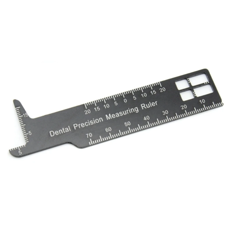 High Precisions Dental Measuring Instrument Handheld Metric Ruler for Clinics