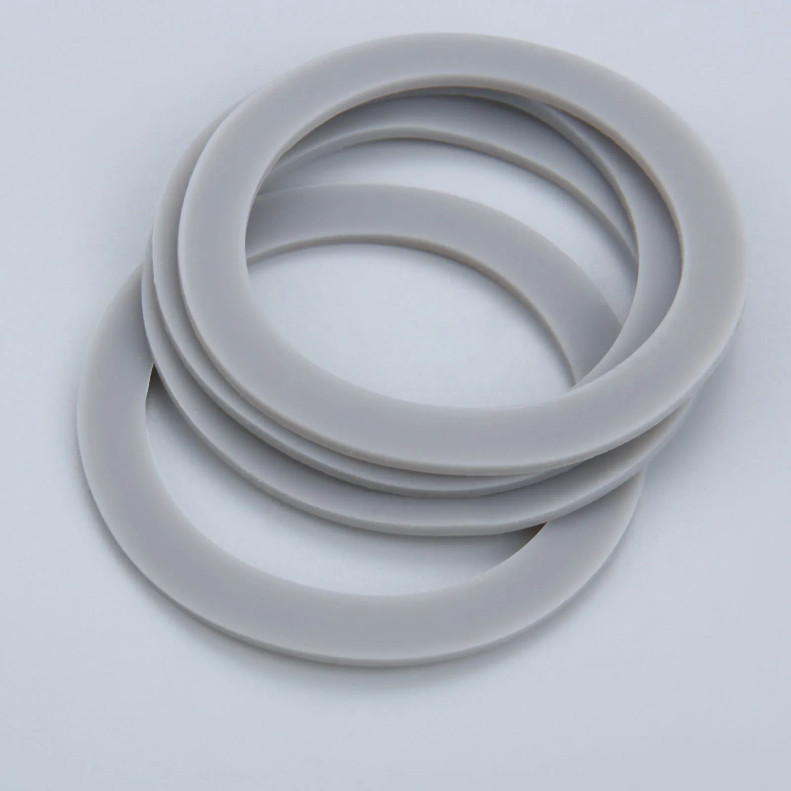 4 Pcs Grey Rubber Blender Gaskets Seal Fit For Black Decker Blender Models BL1900 BL3900 BL4900 BL5000 BL5900 BL6000 BL9000