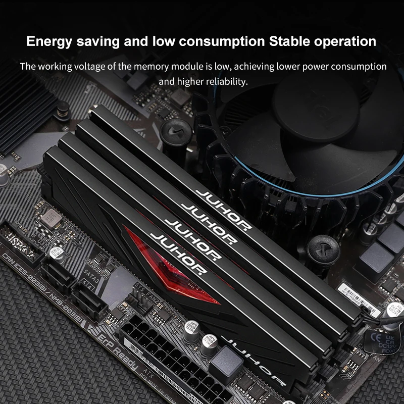 JUBathroom-Mémoire RAM de jeu de bureau, R RGB DDR4, 8 Go, 16 Go, 3200MHz, DIMM