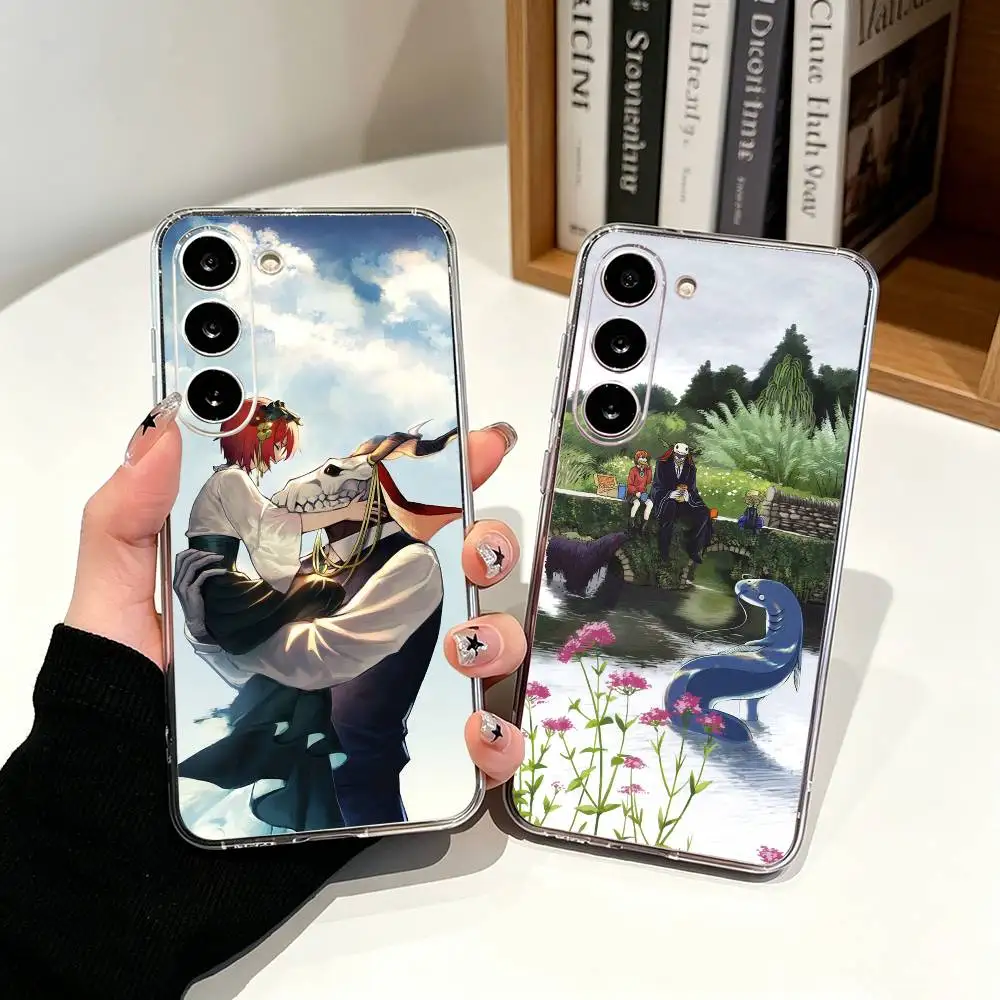 British Fairy Tale The Ancient Magus' Bride-a  Phone Case For Samsung Galaxy A71,A70,A51,A40,A30,A52 Transparent Cover