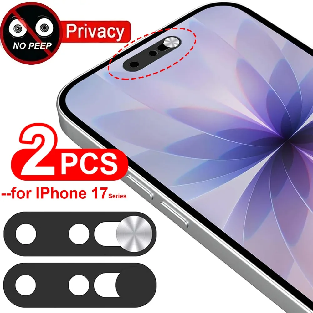 1/2PCS Metal Camera Privacy Protection Cover for IPhone 17 1
