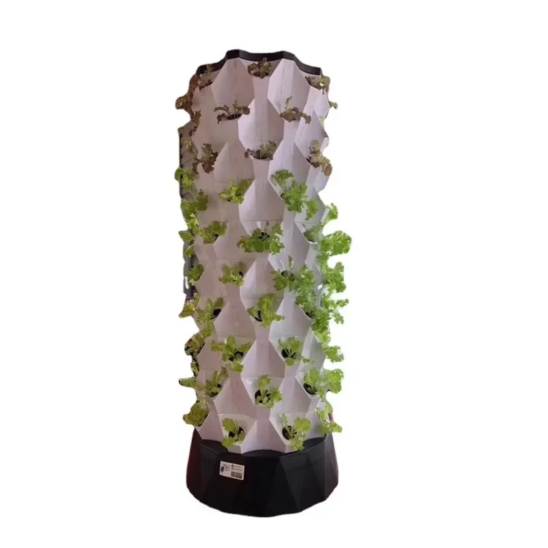 Greenhouse Vertical Hydroponics Food Grade ABS Tower Garden Growing System Pineapple Tower