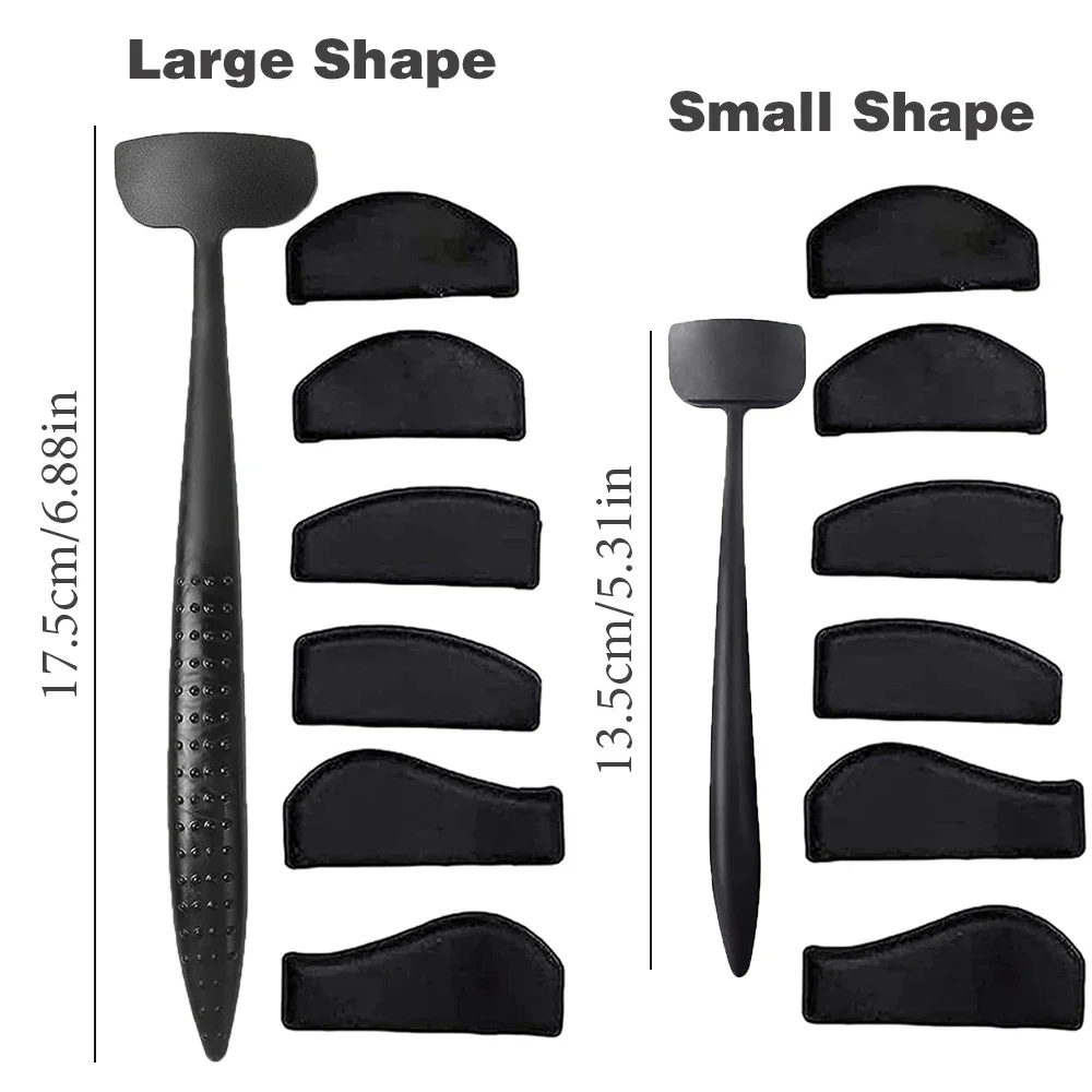 6 In 1 Kit linea piega Stencil modello Eyeliner per delineare gli occhi donne ombretto taglio piega occhio In Silicone
