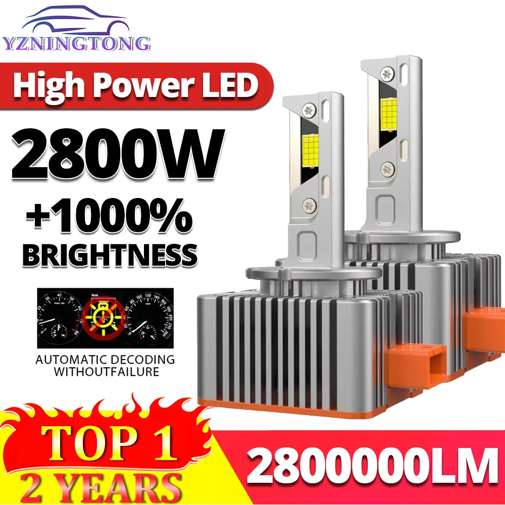 

D1S D3S LED Car Headlights Bulbs Canbus HID D3S 30 Led Fog Lamp D2S D4S D8S 2800W D1R D2R D3R D4R CANBUS High Low Light 12V 24V