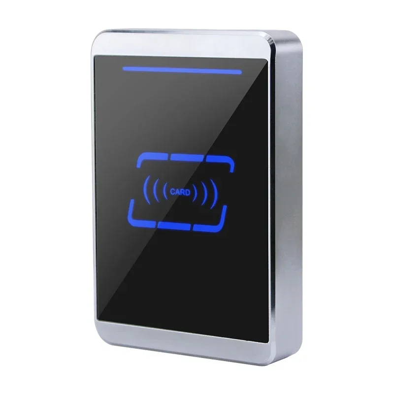 13.56mhz Metal Access Control Machine 10000Users Waterproof EM Integrated Entry Exit External Wiegand Connection Security System