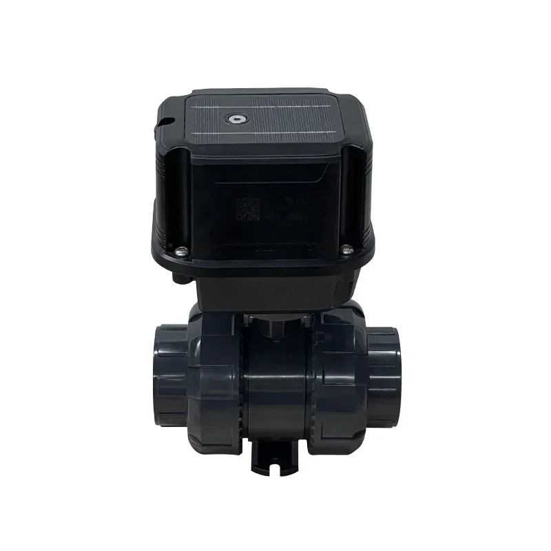 

2025 solar power built-in battery 4G communication IOT Smart Remote-Control ball Valve