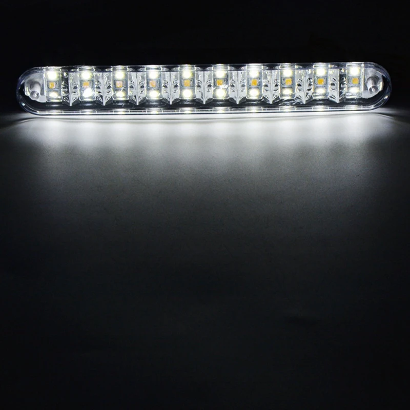 Car Daytime Running Lights 30LED Daytime Running Lights LED Daytime Running Lights 30 Lights Lights With Yellow Ligh