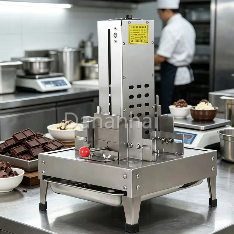2026 Fully Automatic Commercial Chocolate Scraper Chip Making Machine - New Model for Efficient Chocolate Production
