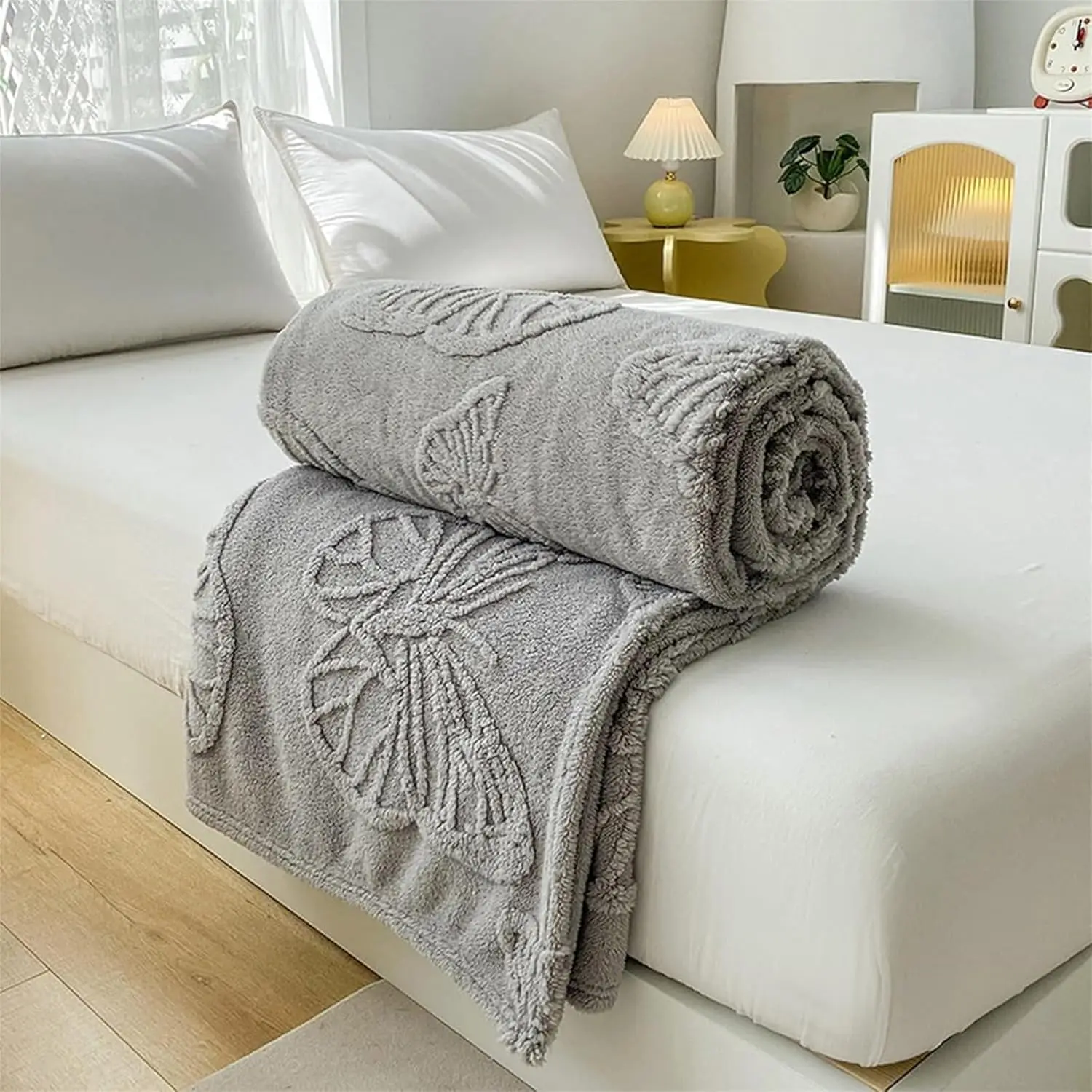 ผ้าห่มน้ําแข็งฤดูร้อนคูลเลอร์ที่สะดวกสบายพร้อมเอฟเฟกต์ความเย็นสองเท่าและดูดซับความร้อนและเย็นลงอย่างรวดเร็วสําหรับผู้นอนหลับที่ร้อนเป็นเหงื่อตอนกลางคืน