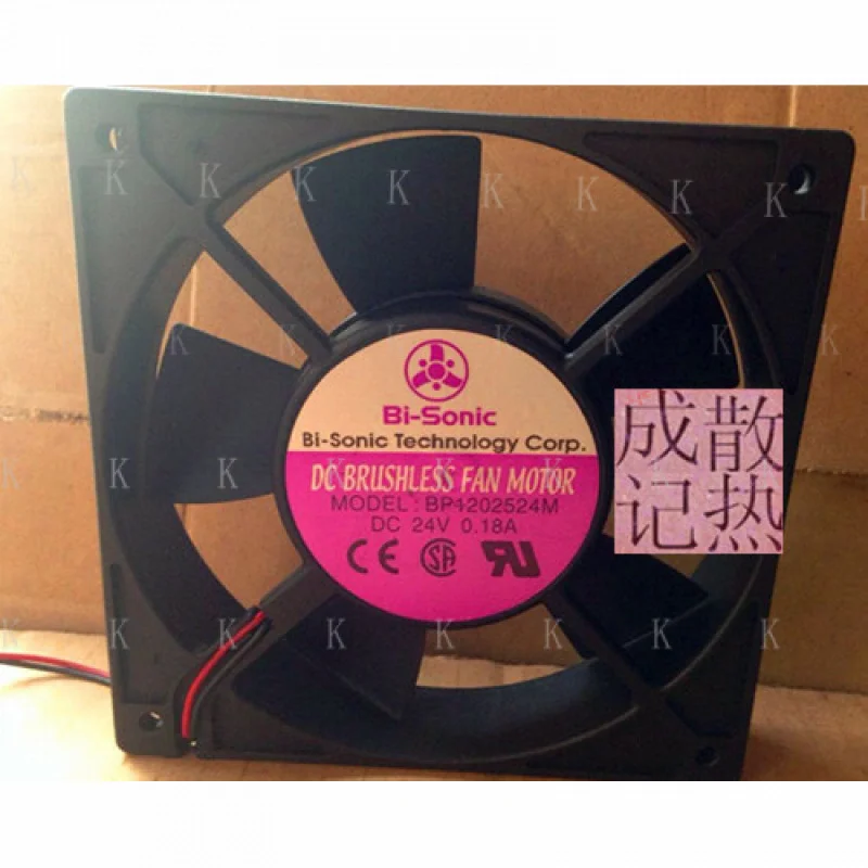 

C 1pcs FOR Bi-sonic BP1202524M 12025 24V 0.18A 12CM 2-wire inverter fan