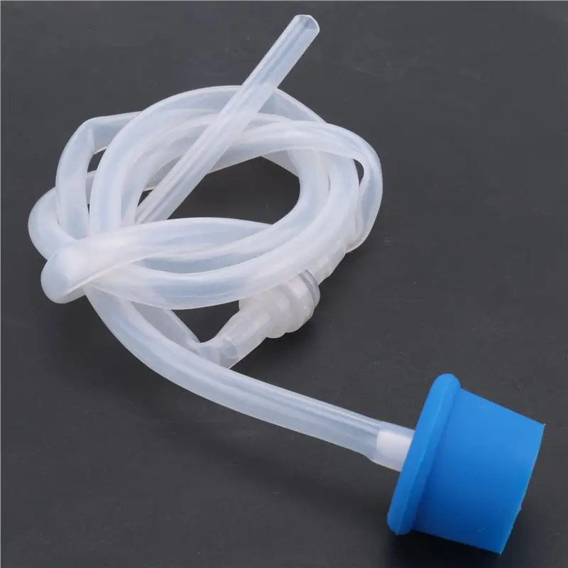 A51M-Soap Dispenser Extension Tube Kit For Kitchen Sink, 47Inch Under Sink Soap Dispenser Tube With Upgraded Check Valve