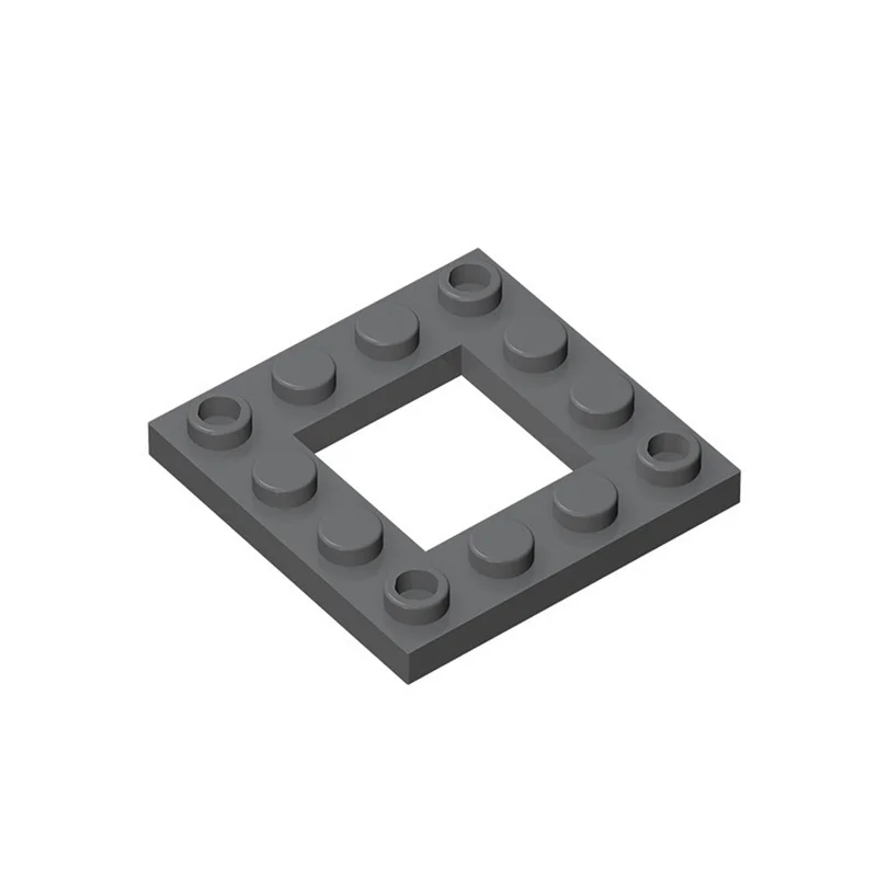 10pcs 64799 Plate Modified 4x4 with 2x2 Cutout Bricks Collections Modular GBC Toys For Technical MOC Building Blocks
