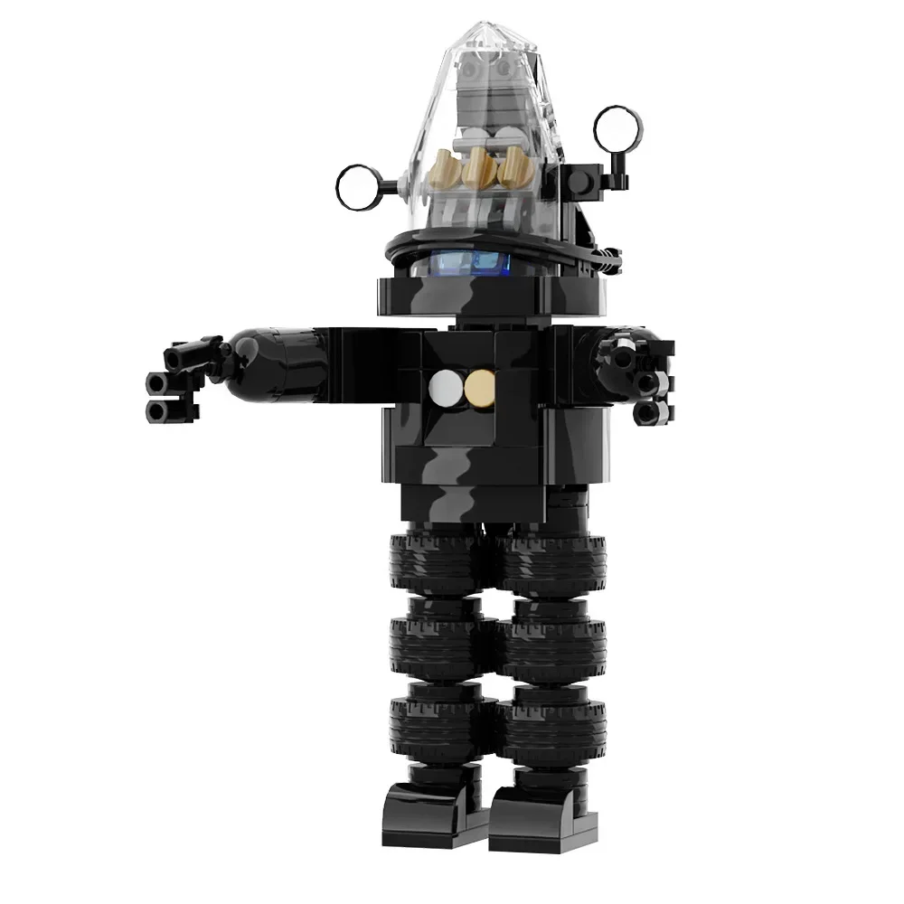 MOC 미스터리 행성 로봇 187PCS 빌딩 블록 장난감 줄기 휴일 선물 키즈 소년 소녀 우주 모험 크리 에이 티브 건설 세트