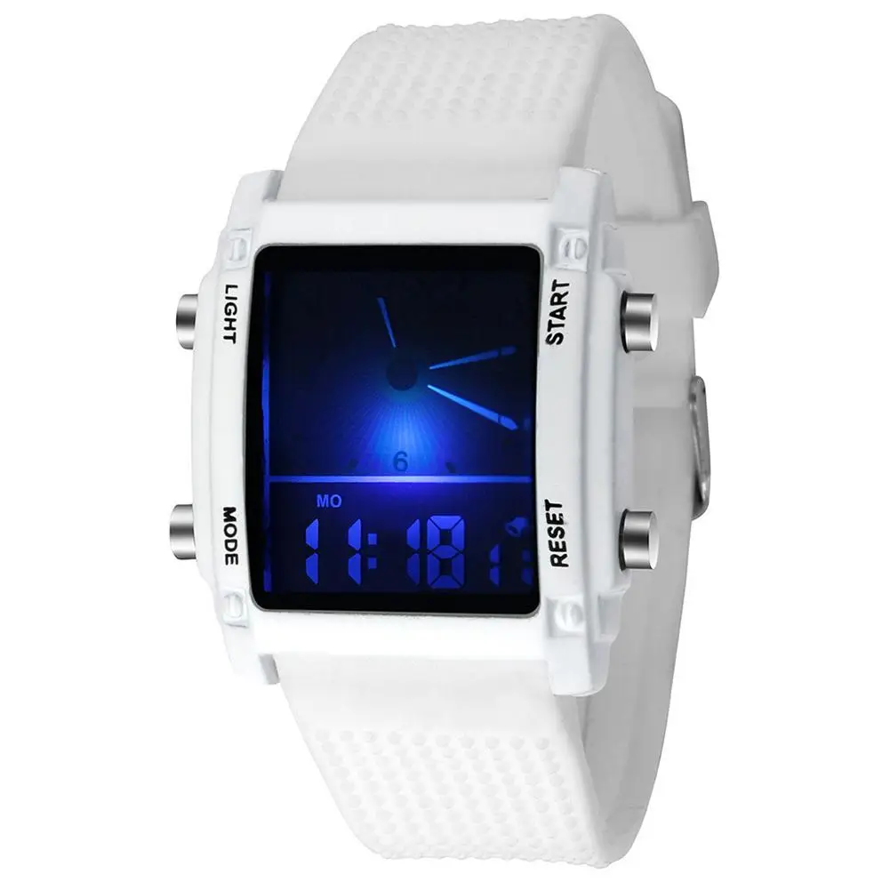 Electronic Wrist Watch Men Waterproof Digital Display Fashion Couple LED Luminous Digital Watch Student