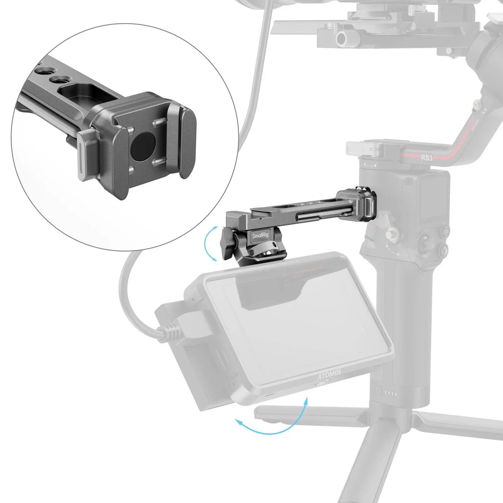 SmallRig HawkLock Quick Release Accessory for DJI RS Series Stabilizers