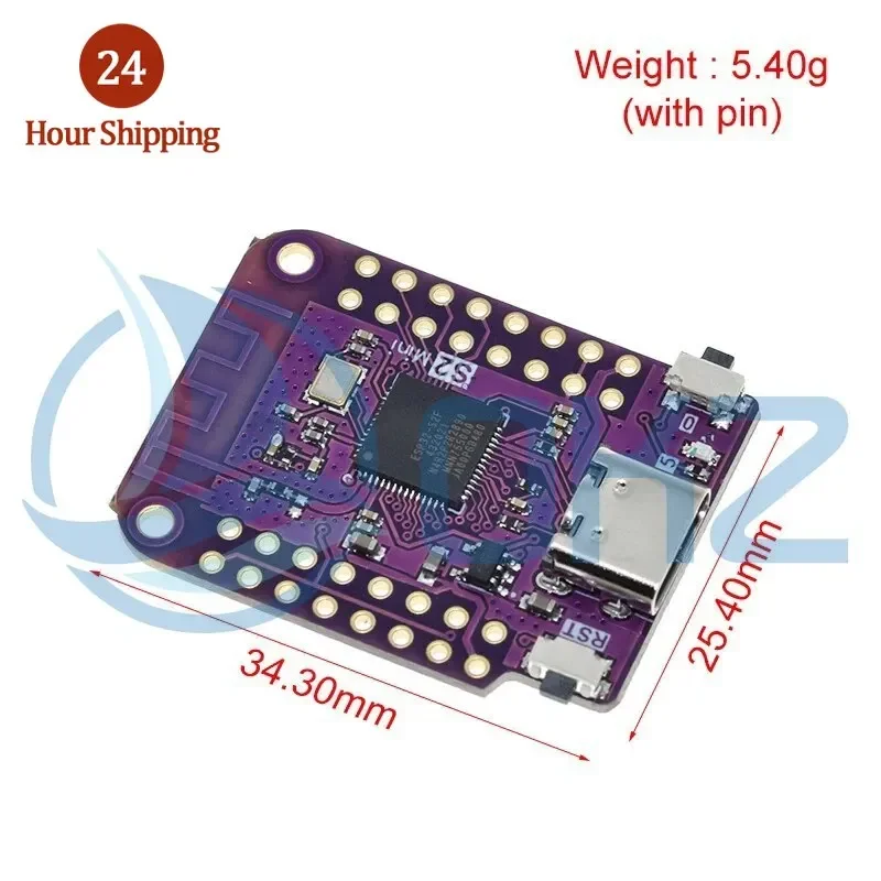 10 sztuk ESP32 S2 Mini WIFI плата ESP32-S2FN4R2 4MB FLASH 2MB PSRAM MicroPython dla Arduino kompatybilny D1 Mini aktualizacja