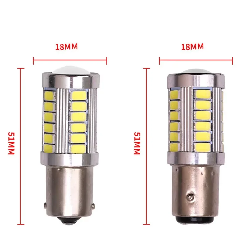 2x BA15S 1156 P21W LED Bulbs Car Brake Lights Reverse Lamp for BMW E46 E90 F10 E60 F30 E39 E36 F20 E87 G30 E84 E70 F15 E71 F16